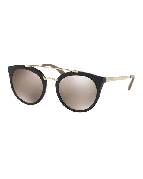 prada double bridge cat eye sunglasses|prada cat eye prescription glasses.